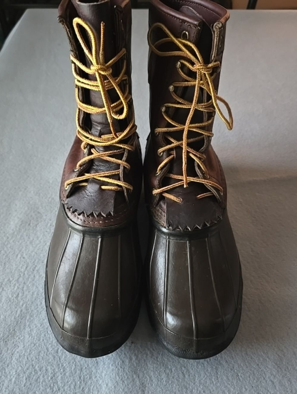 Schnee's Hunter II 10” Pac Men Hunting WaterProof Boots, Dark Brown Leather